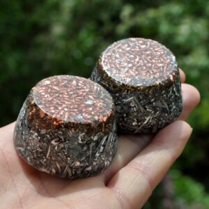 Générateur d'orgone Orgonite® Towerbuster – Harmoniseur EMF | Protection et équilibre énergétique - 2 pièces